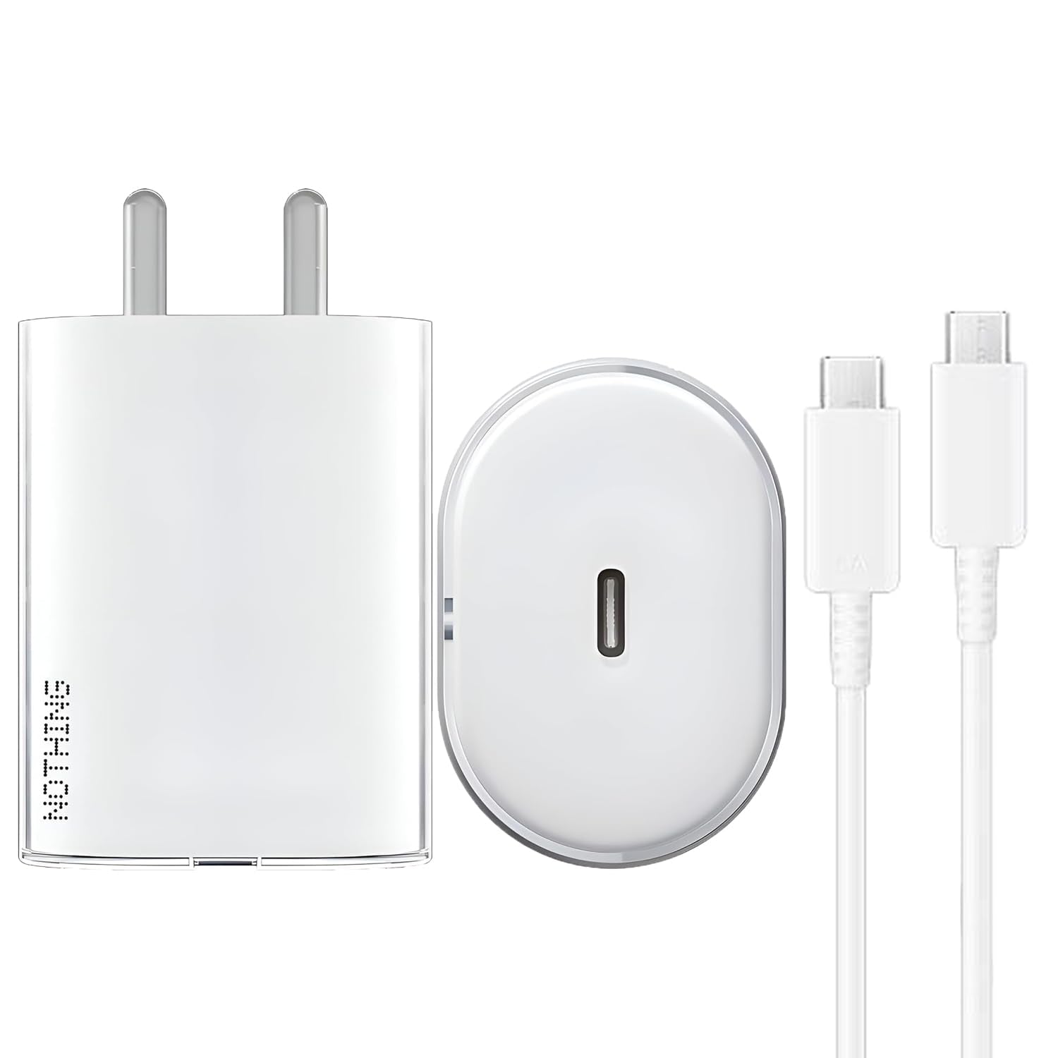 45W USB Type-C Fast Charger by Sounce | PD 3.0 & PPS Adapter Compatible with Nothing Phone 2a, Phone 2, Phone 1, Buds & More – White