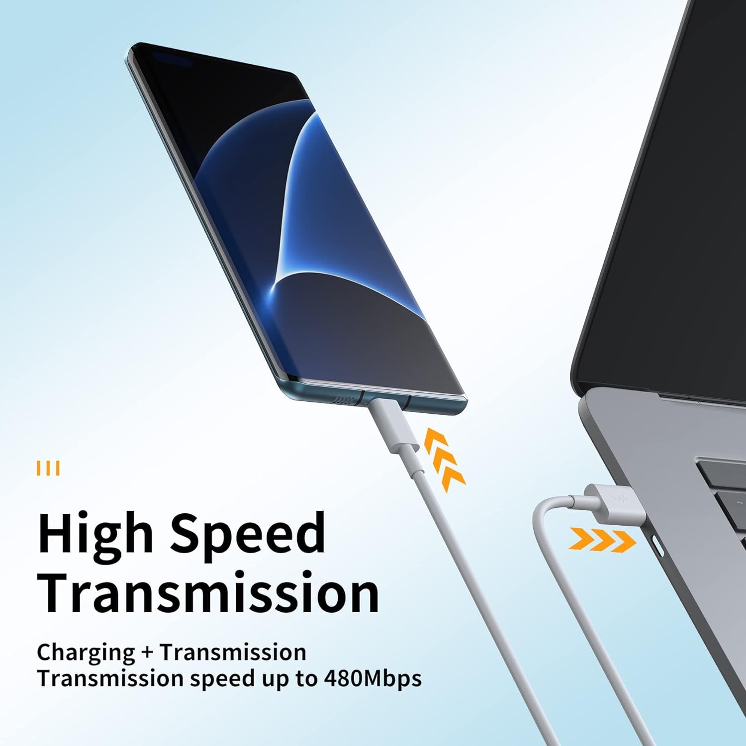 Vivo Original USB Type C Mobile Data Charging Cable for Vivo V30/V29/V28/V27/V25/V23e/V23 pro/V21 5G/Iqoo Neo 9 pro/12 5G/Neo 7 pro/Z7/Z7S/Z6 Lite/11/Z6 44W/T2/Iqoo 9, 80W USB-C Y Series Support