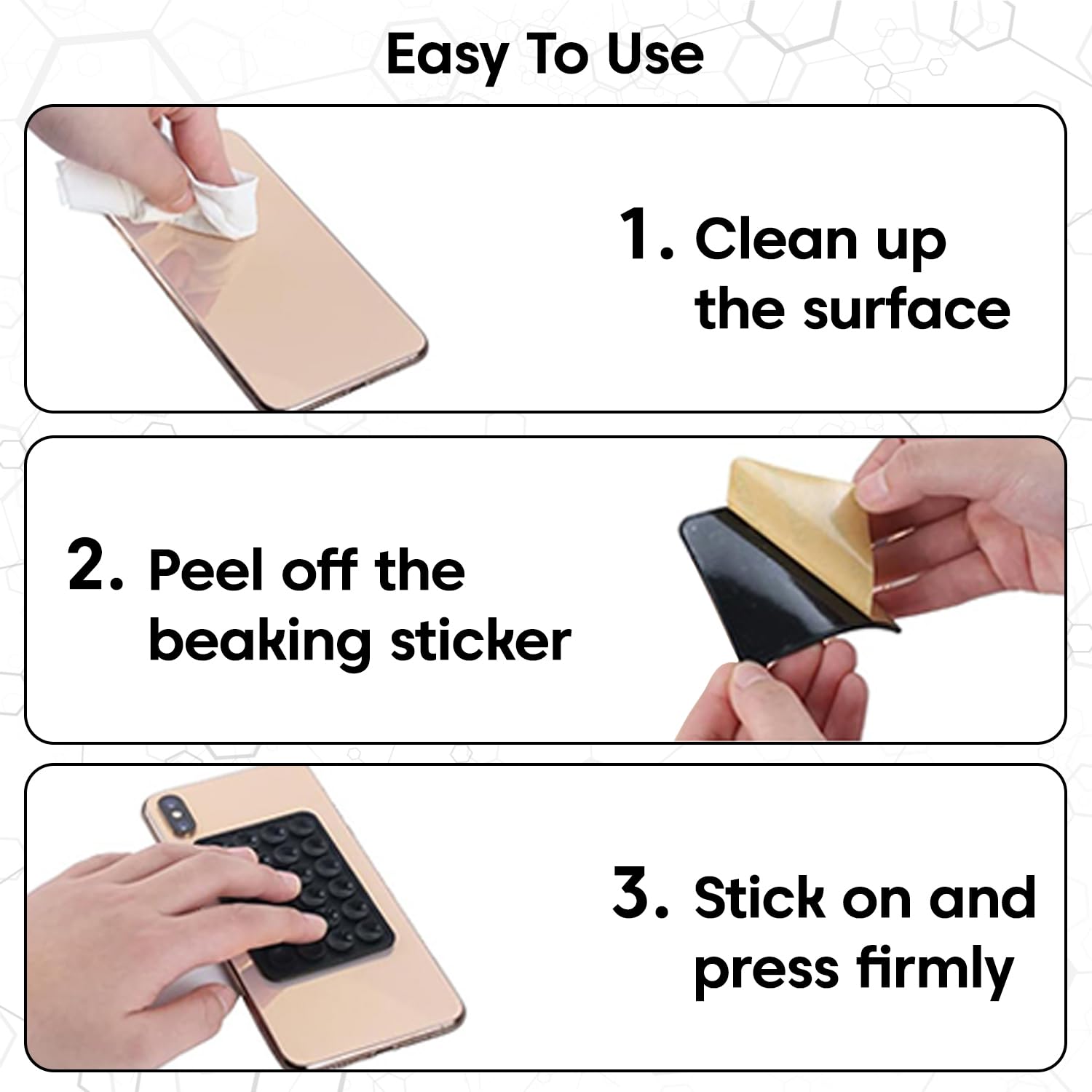 Sounce Suction Phone Case Mount – Ultra-Strong Grip for Vlogging, Selfies & Content Creation