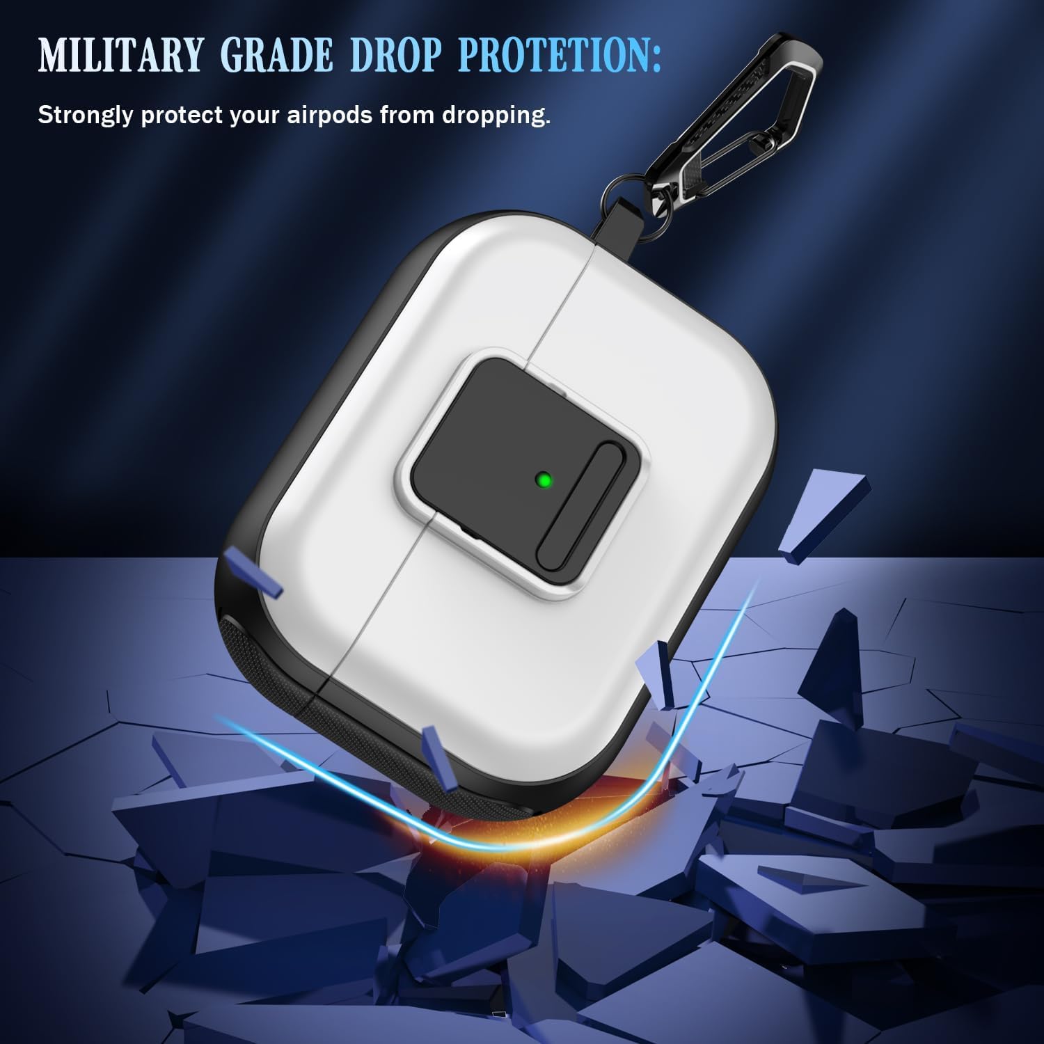 Sounce Compatible for AirPods Pro 2 Case with Mag-Safe, Wireless Charging, Powerful Drop Protection, TPU, Tough Magnetic Cover for AirPods Pro 1st/2nd Generation (2022/2019) with Airpods Cleaning Kit