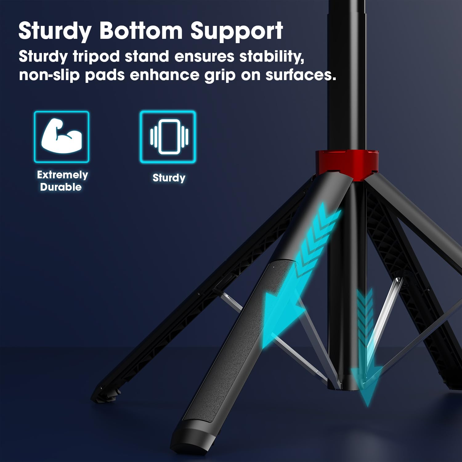 Sounce Selfie Stick with Tripod Stand with 360 Degree Rotation & Detachable Wireless Remote, 71 inches/180cm Selfie Stick for Vlogging, Tripod for YouTube video, Selfie Stick compatible all Smartphone