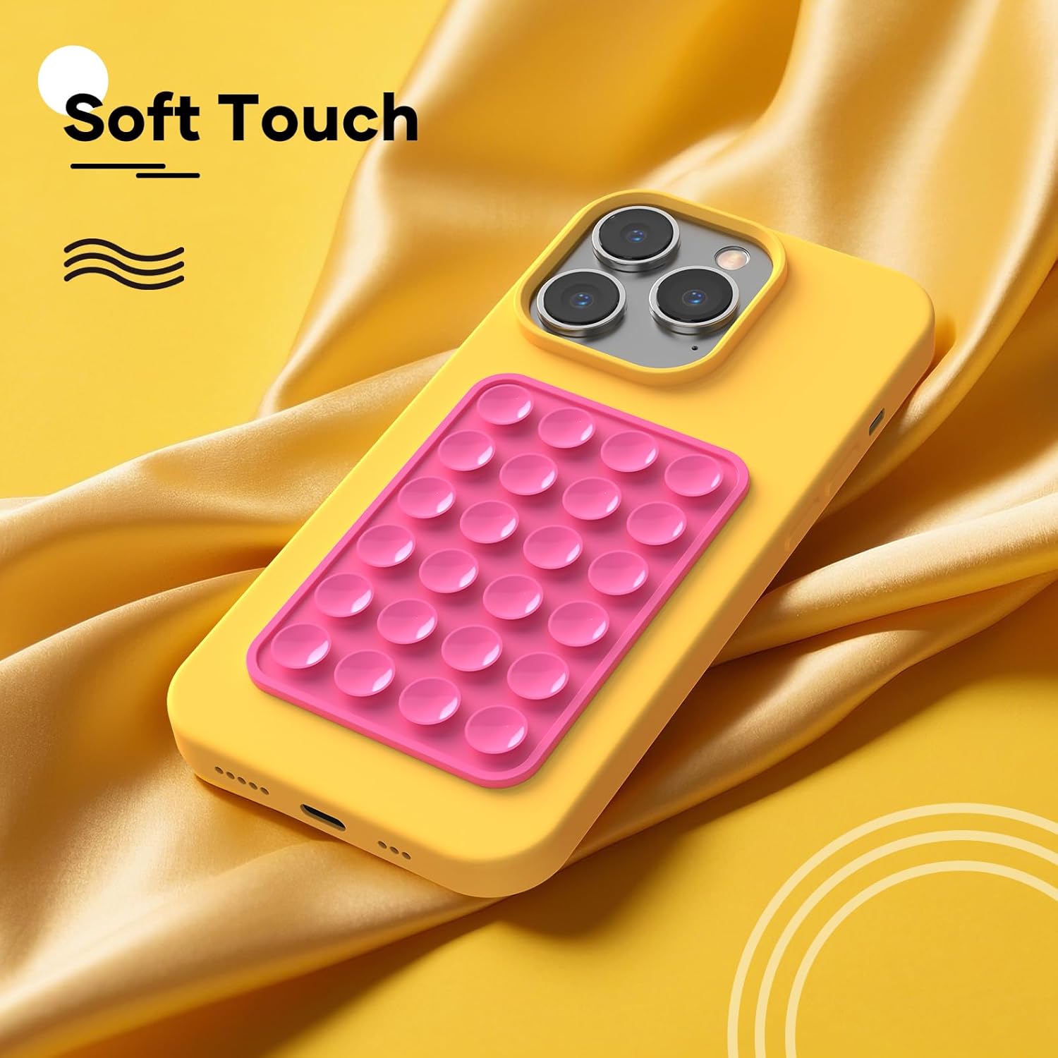 Sounce Suction Phone Case Mount – Ultra-Strong Grip for Vlogging, Selfies & Content Creation