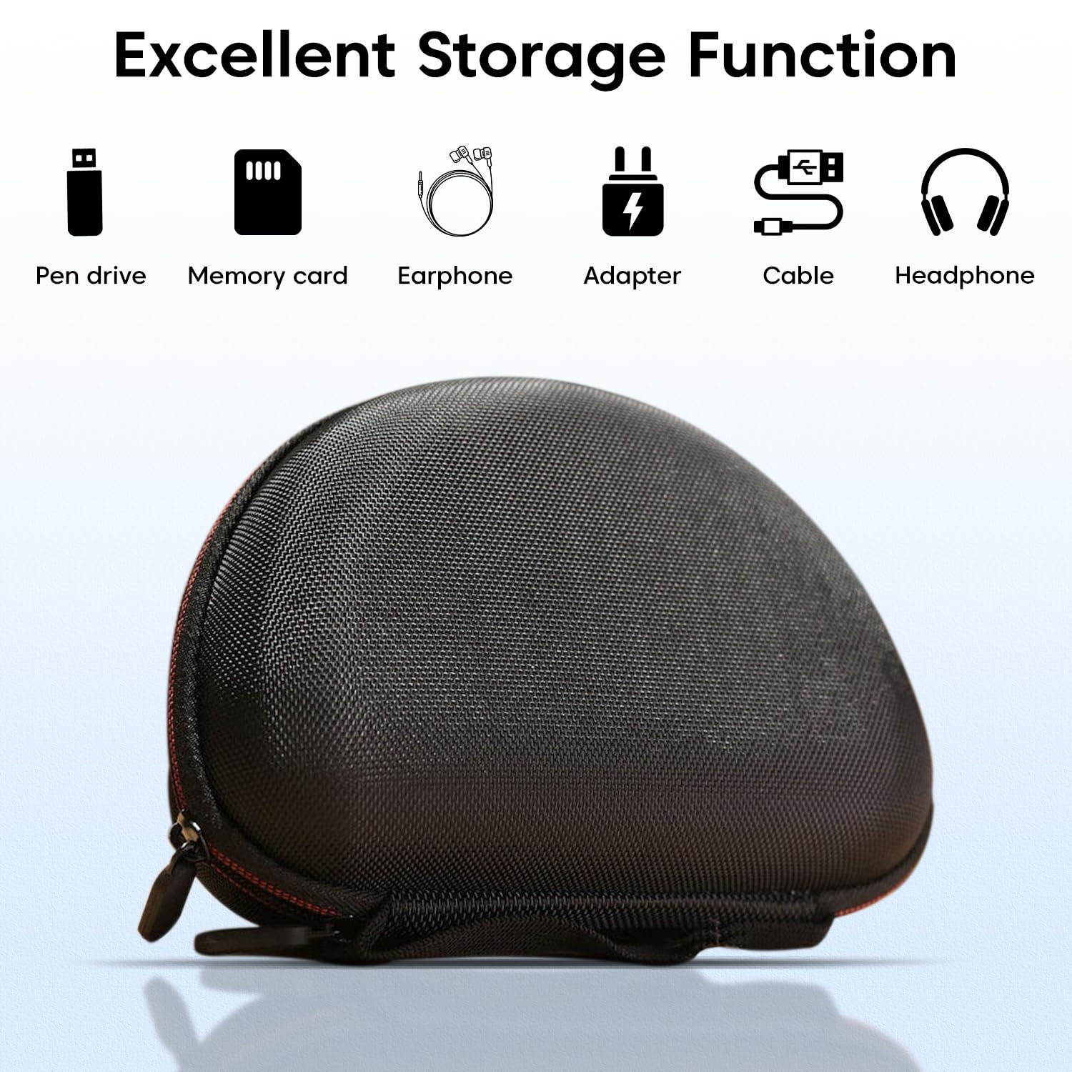 Sounce Hard Shell Carrying Case for Marshall Headphones | Durable EVA Protection for Major V, Major IV, Major III, Major II & Wireless Bluetooth On-Ear Headphones