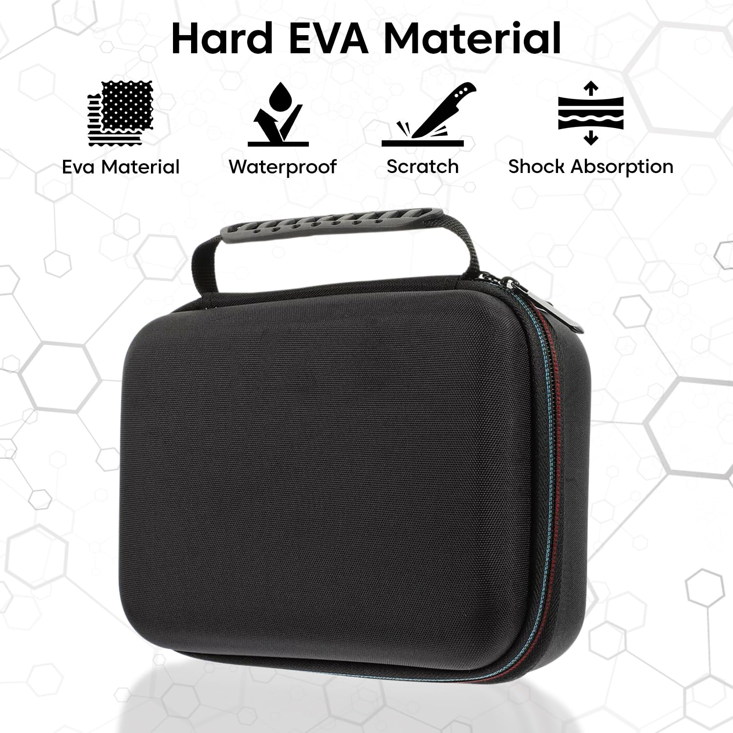 Sounce Portable Carrying Case Cover for Philips Norelco Multigroom Series 3000 5000 7000 MG3750 MG5750/49 MG7750/49 MG7920/65, Mg9551/65, MG5930/65, MG7715/65, Braun MGK3020/3060/3080