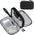 Sounce Portable Travel Organizer Pouch for Cables, Chargers & Gadgets – Waterproof Digital Accessory Case