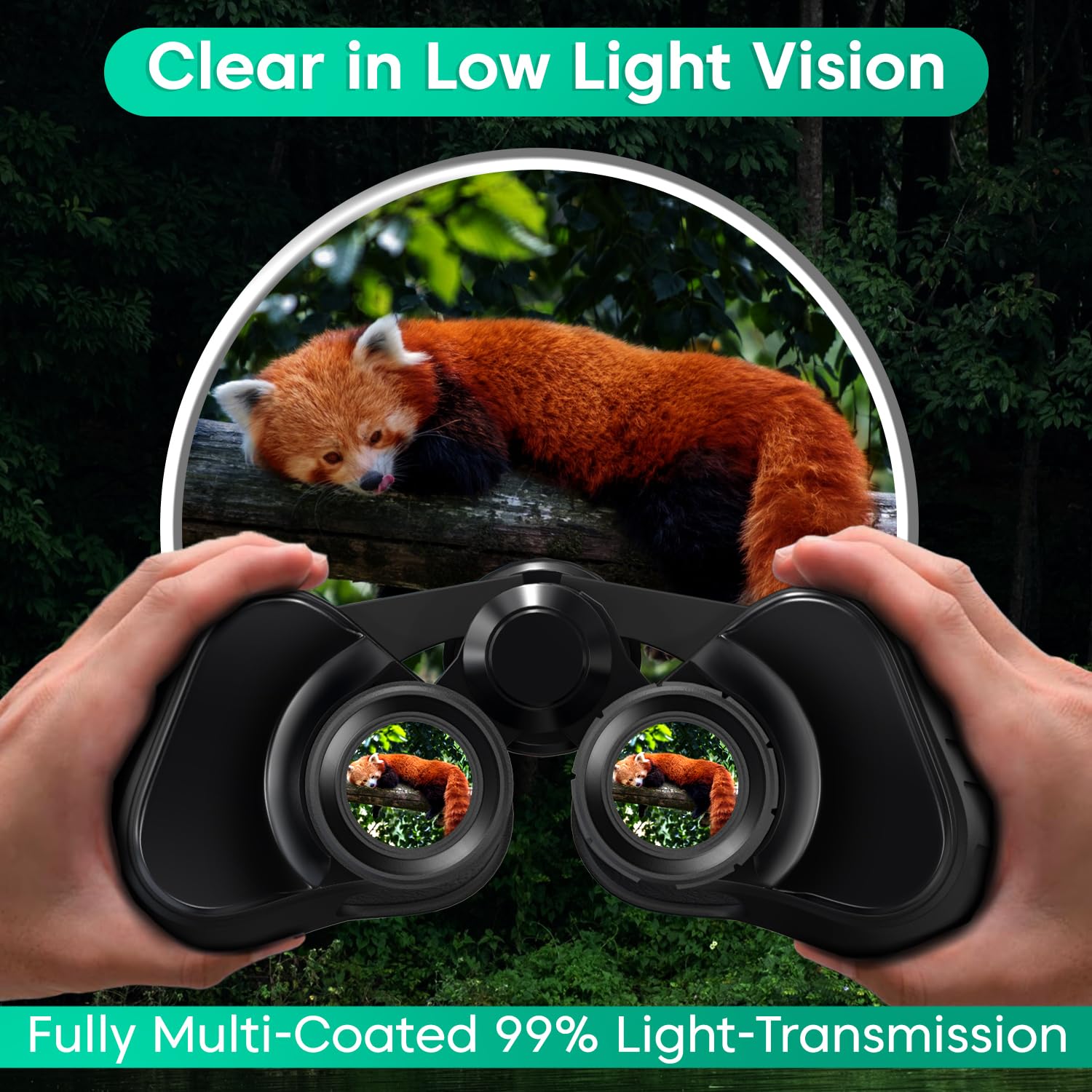 Sounce 8x40 HD Binoculars for Adults – BAK-4 Prism, FMC Coated, Long Distance Viewing