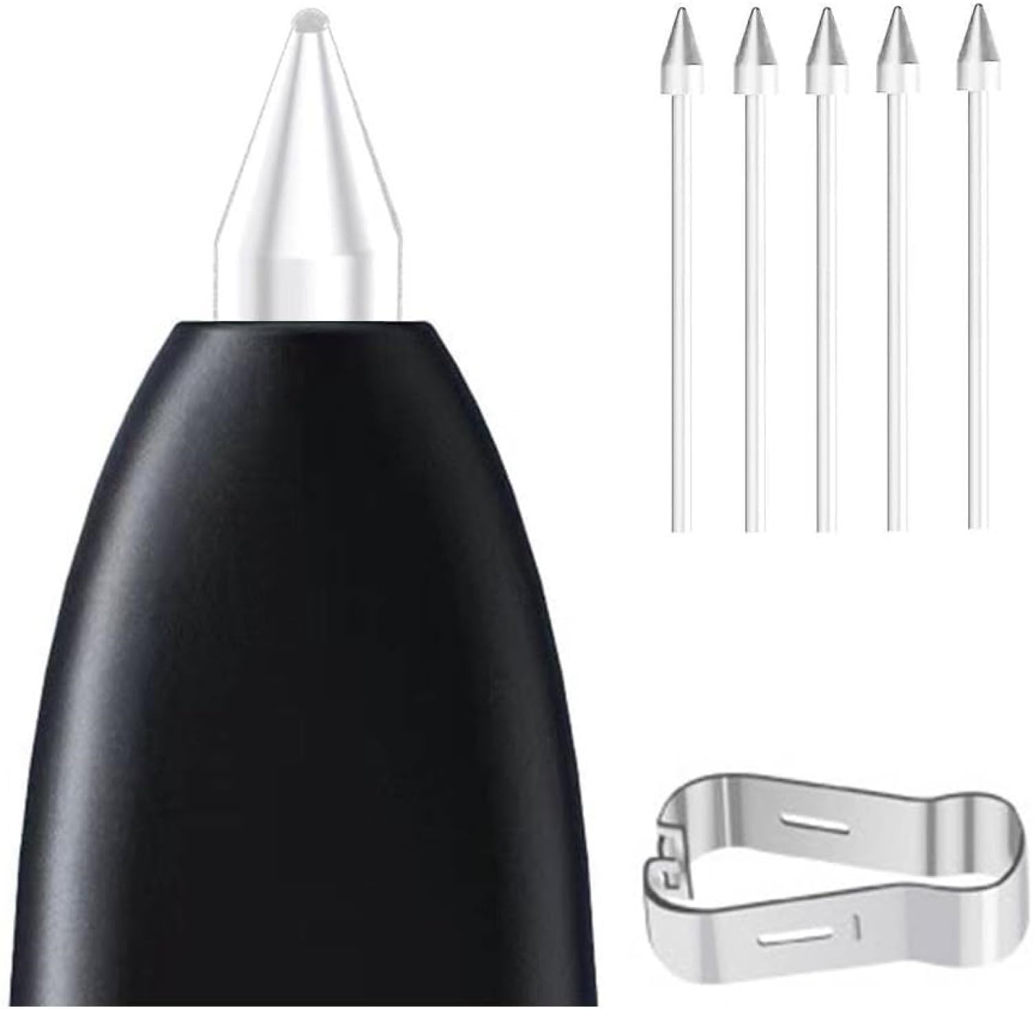 Sounce Stylus Pen Nib Replacement Nibs for Samsung S Pen Refill Tool Set Compatible with Spen Tab S6 S7+ Lite Note10 Note20 Nib Tip (Stylus Pen Not Included) - White