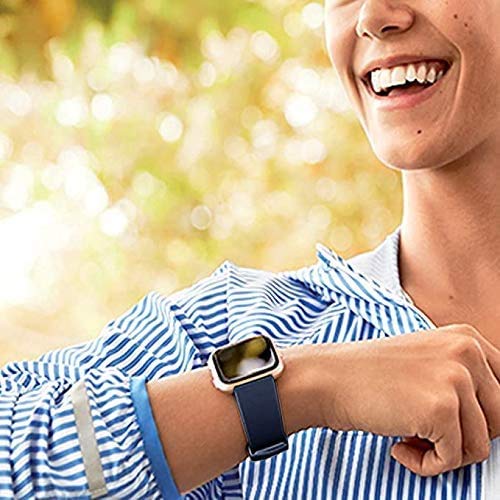 Sounce Pack of 3 Belts/Straps Compatible for Fitbit Versa & Versa 2 Watch Wristband Straps (3 Units) Large
