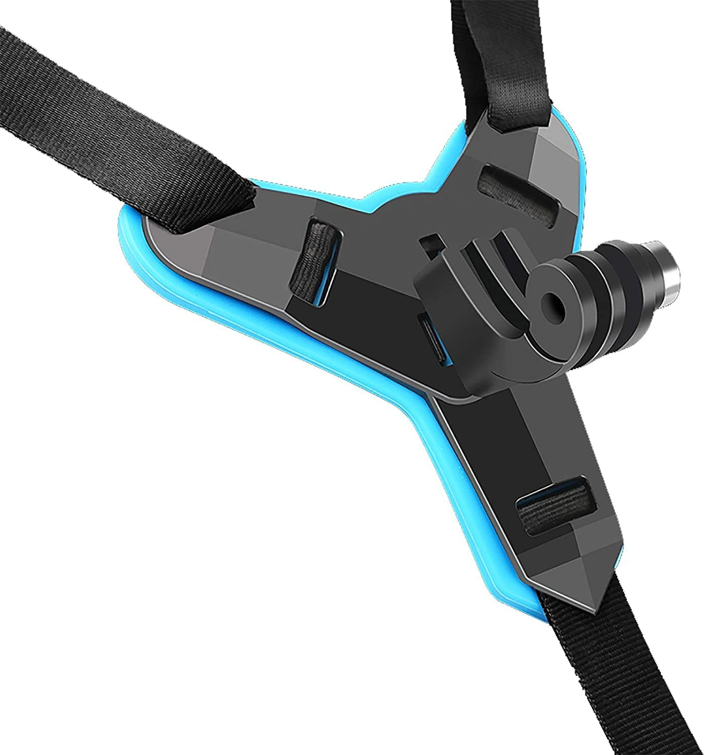 Sounce Fixing Bracket Motorcycle Helmet Chin Fixing Holder Integrated Helmet Belt for Sports Action Camera for Gopro Hero 8/Hero 7/Hero 6/Hero 5/Yi/SJ Cam