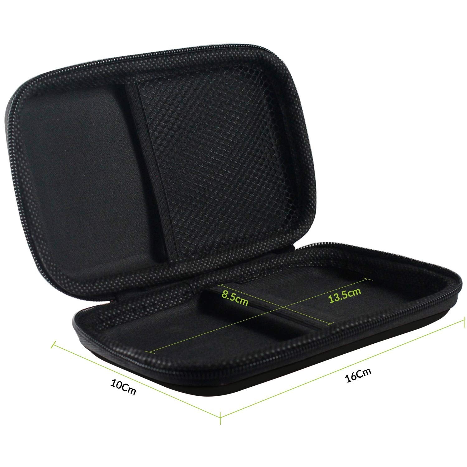 Sounce Hard Disk Drive Pouch case for 2.5" HDD Cover WD Seagate Slim Sony Dell Toshiba (Black)