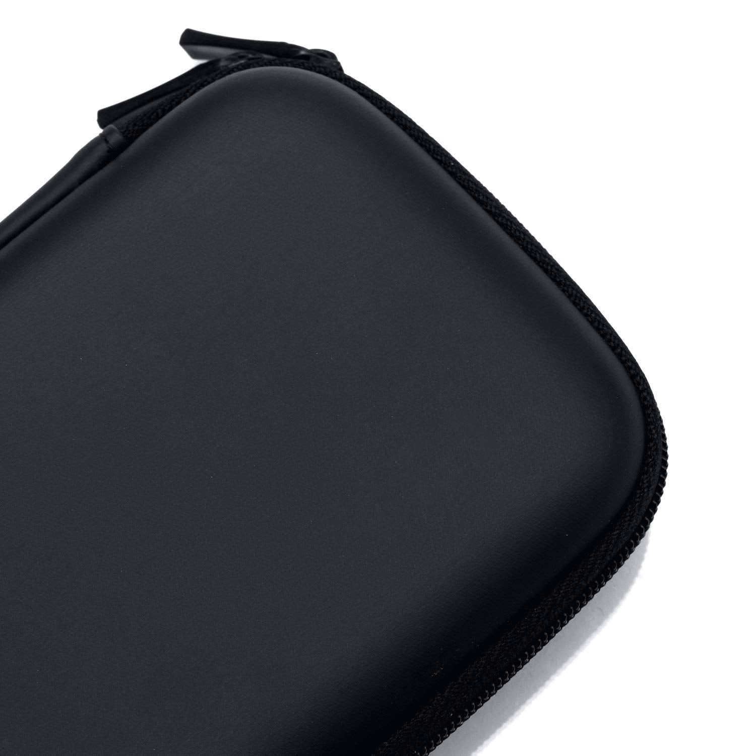 Sounce Hard Disk Drive Pouch case for 2.5" HDD Cover WD Seagate Slim Sony Dell Toshiba (Black)