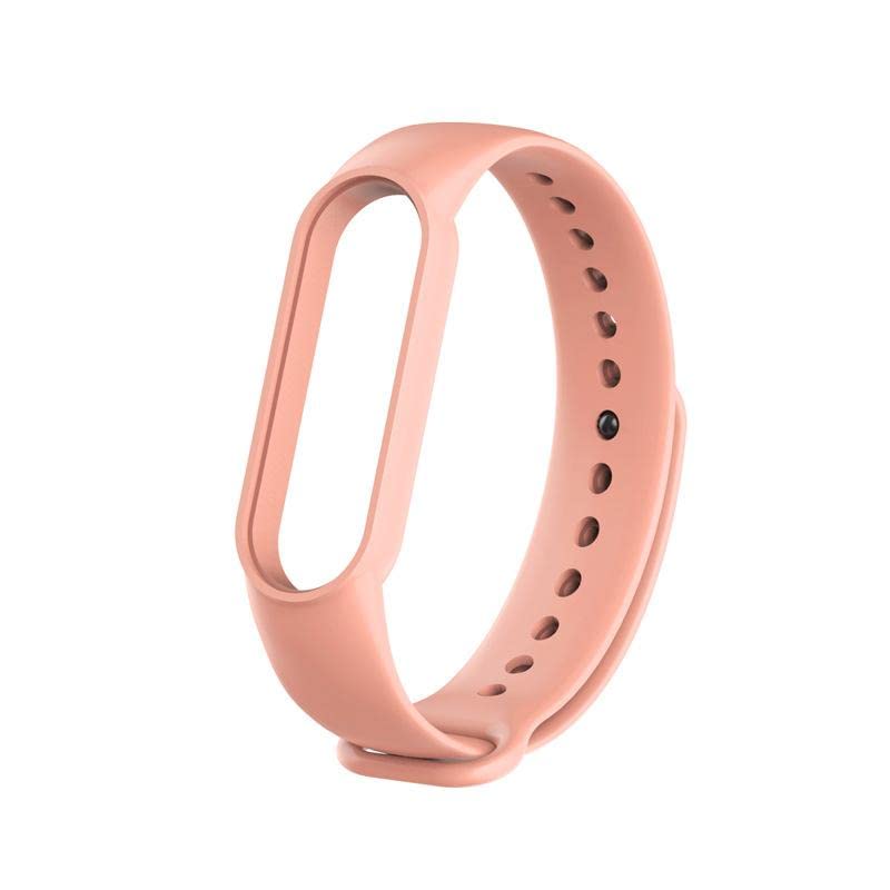 Sounce Adjustable Xiaomi Mi Band 5 Smartwatch Soft Silicone Strap Band Bracelet (Not Compatible with Mi Band 3 / Mi Band 4)