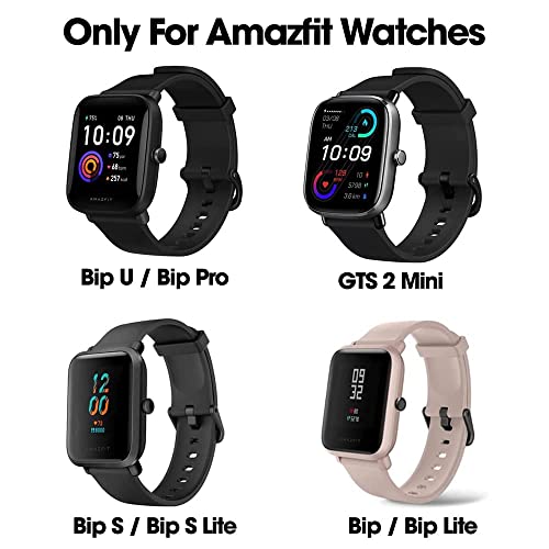 Sounce Soft TPU Front Protection Case Cover for Amazfit GTS 2 Mini/BIP U/Bip U Pro/BIP Lite/Bip S/Bip S Lite Smart Watch (Flexible | Silicone)