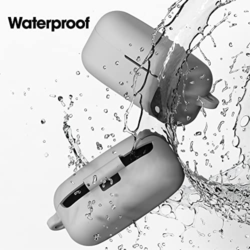 Sounce Silicone Protective Case Cover for Boat Airdopes 121v2 / Boat Airdopes 121, Anti Fall Anti Dust, with Hook Earphone Case