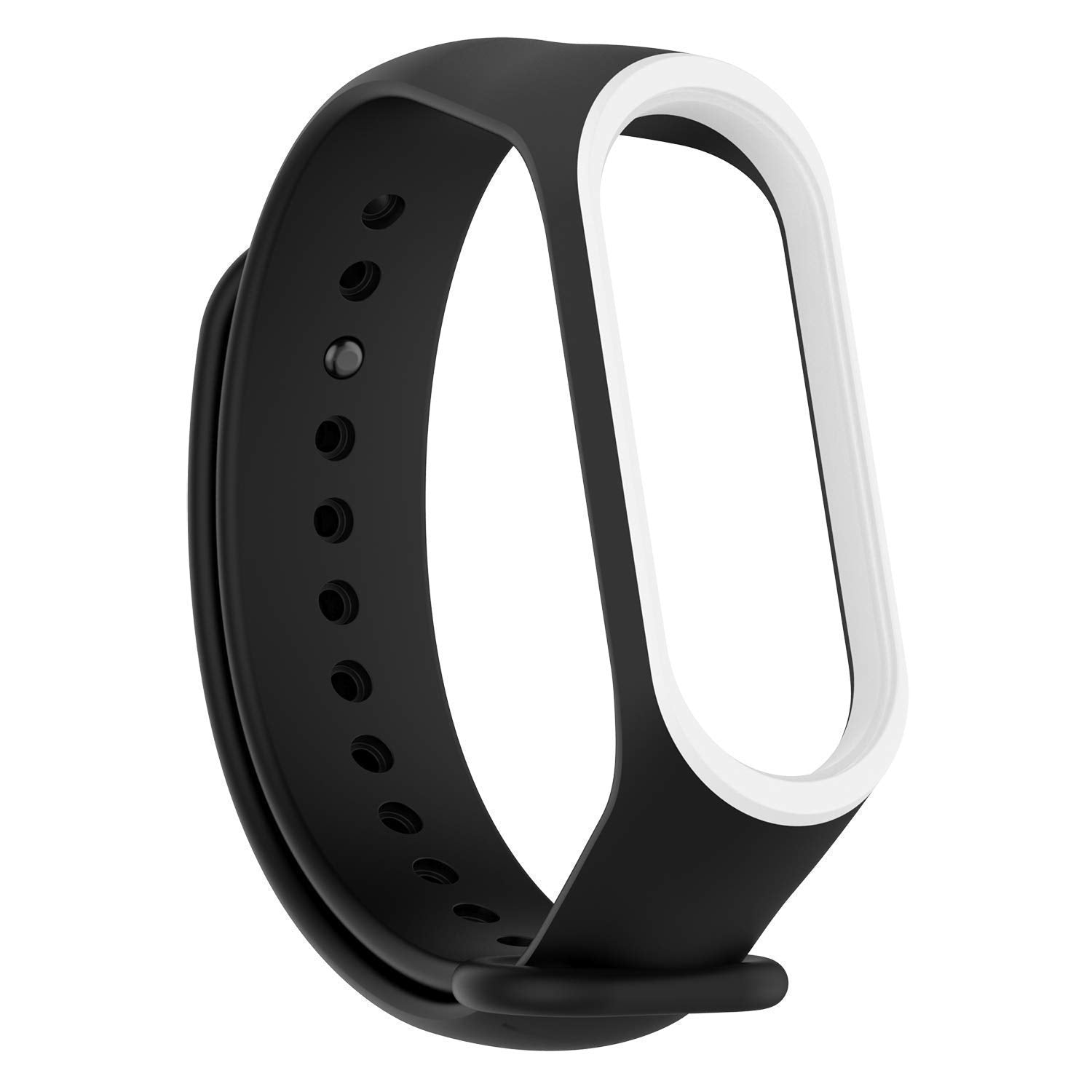 Sounce Adjustable Xiaomi Mi Band 3/ Mi Band 4 Watch Silicone Strap Band Bracelet - Set of 5