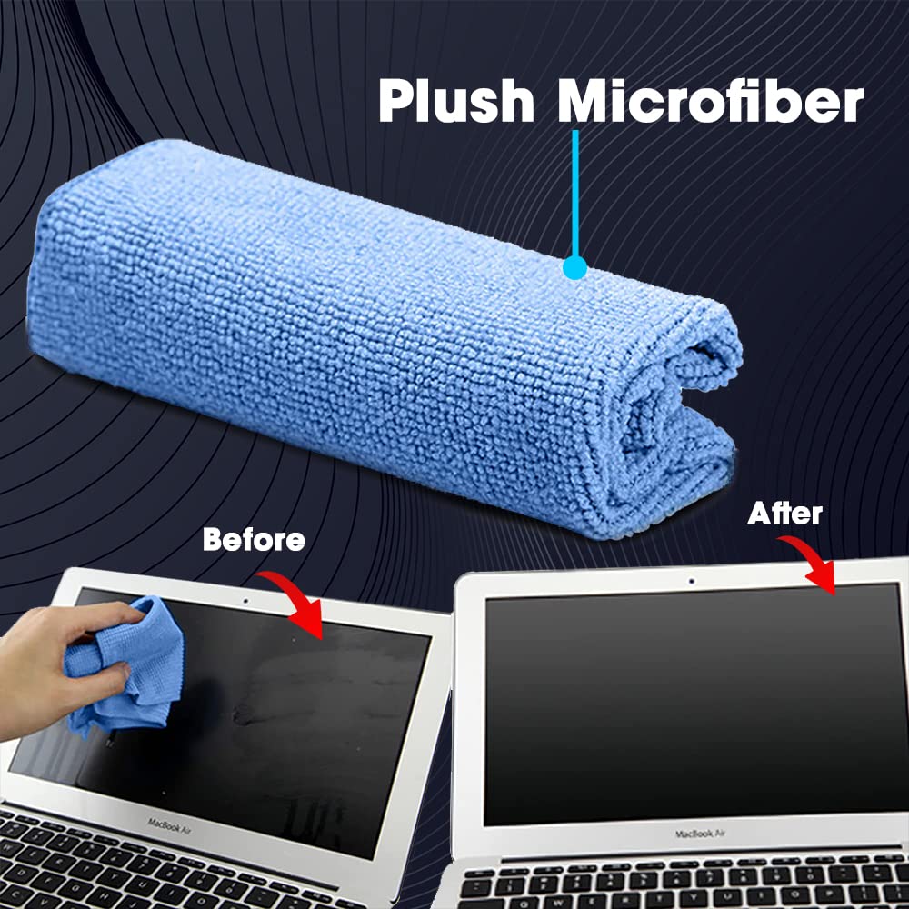 Sounce LCD Screen Cleaning 3 in 1 Screen Cleaner with Spray Cloth Brush Clean Tool for Laptops, Computers, Mobiles (LCD Screen Cleaning 3 in 1 Screen Cleaner with Spray Cloth Brush Clean Tool)