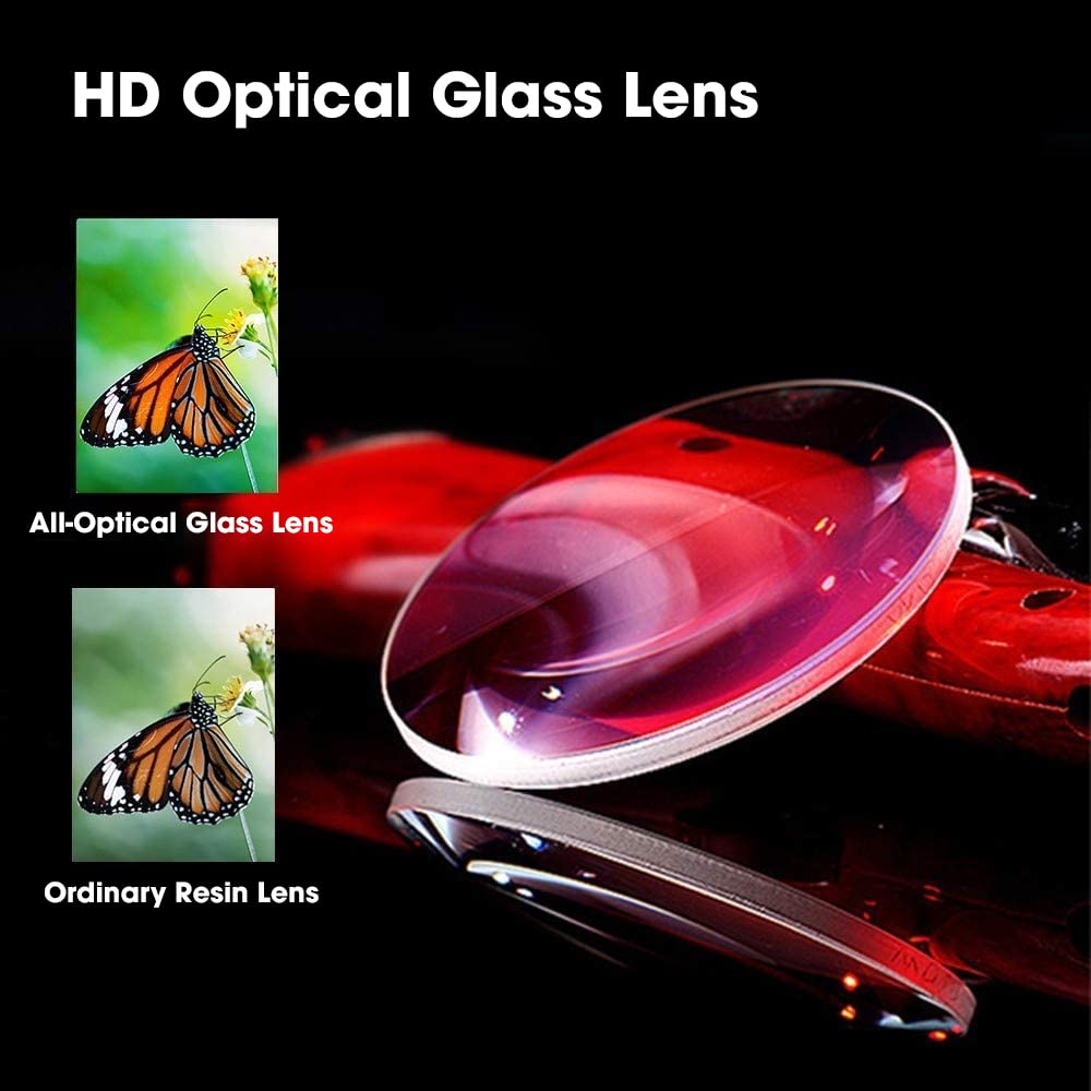 Sounce Binocular for Long Distance | Professional Adults Telescopic Durbin for Bird Watching Trekking Sports | Zoom-12x40 | Range-15000M | Adjustable Lens for Clear Vision | Hanging Neck Strip (Black)