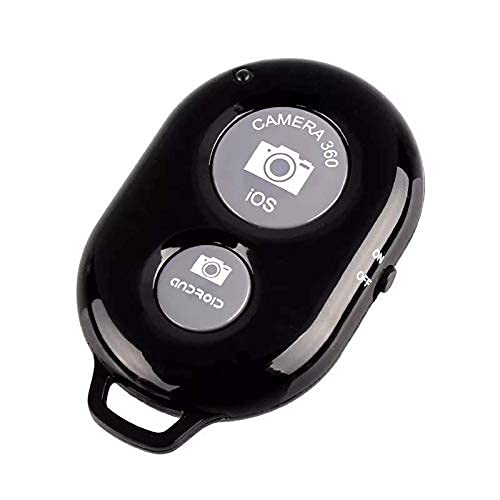 Sounce Shutter Remote Control with Bluetooth Wireless Technology - Create Amazing Photos and Videos Hands-Free - Works with Most Smartphones and Tablets (iOS and Android) (Black)