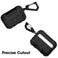 Sounce Military Grade Protective Case for Airpods pro 2 Case Cover with Carabiner Full Protection Tough Shockproof Charging Case Compatible with Airpods pro 2nd Gen Hard Protective Case Cover - Black