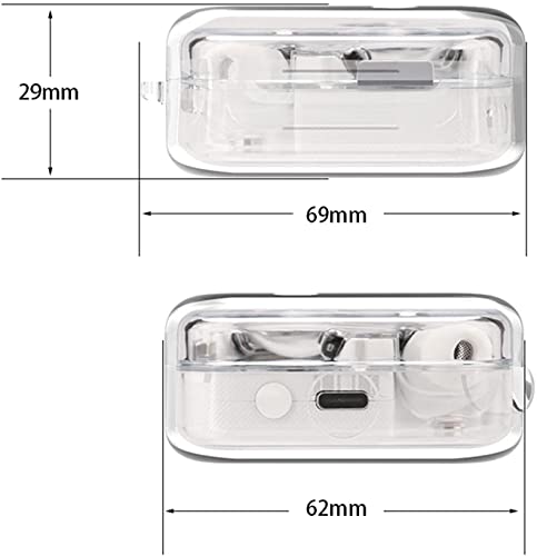 Nothing Goods Or Badsilicone Earbud Protective Case For Nothing Ear(1)/(2)  - Shockproof Cover With Hook