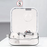 Sounce Earbud Case for Nothing Ear Case - Clear Silicone Earbud Case Cover for Nothing Ear 1, Protective Case Compatible with Nothing Ear 1, Dustproof Shockproof Earbuds Case for Nothing Ear 1