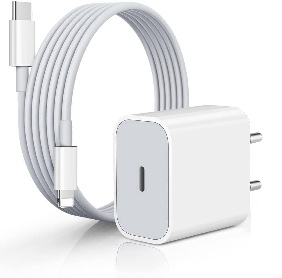 20W USB-C Fast Charger by Sounce | Styled Like Apple | Power Adapter for iPhone 16/15/14/13/12/11 Series – BIS Certified, PD 3.0