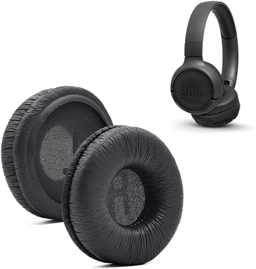 Sounce Replacement Ear Pads Compatible with JBL Tune 500BT / T500BT / T450BT Wireless Headphones, 1 Pair Replacement Earpads Headphones Replacement Headset Ear Cup Cushions