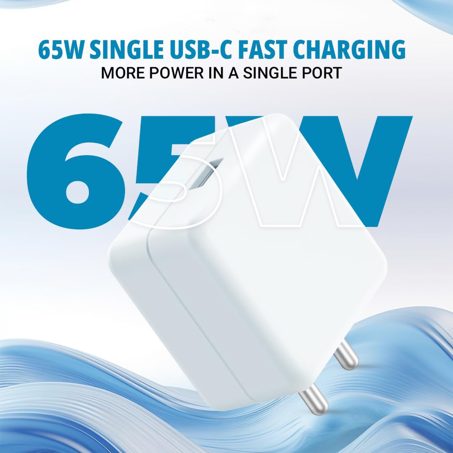 65W SUPERVOOC Fast Charger Adapter with USB-A to Type-C Cable | Warp/Dash Charging Combo for OnePlus 12/11/Nord Series – by Sounce (1M Cable Included)