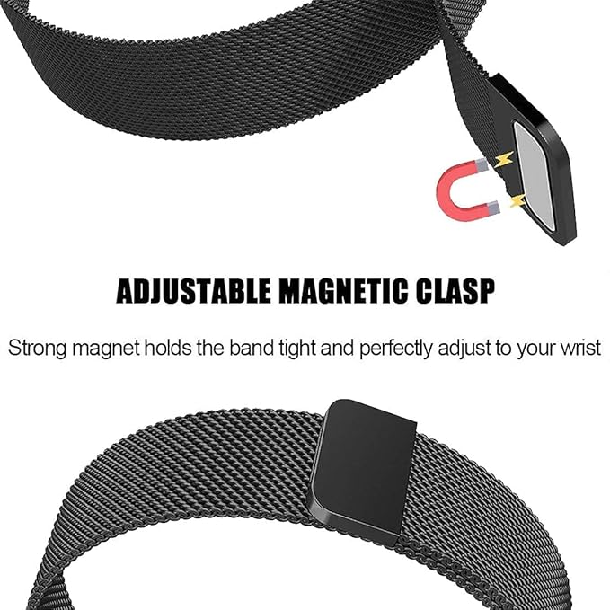 Sounce Silicone 22mm Replacement Band Strap with Metal Buckle Compatible with Fire-Boltt, Boat, Noise, Amazfit, beatXp & Other 22mm Watches