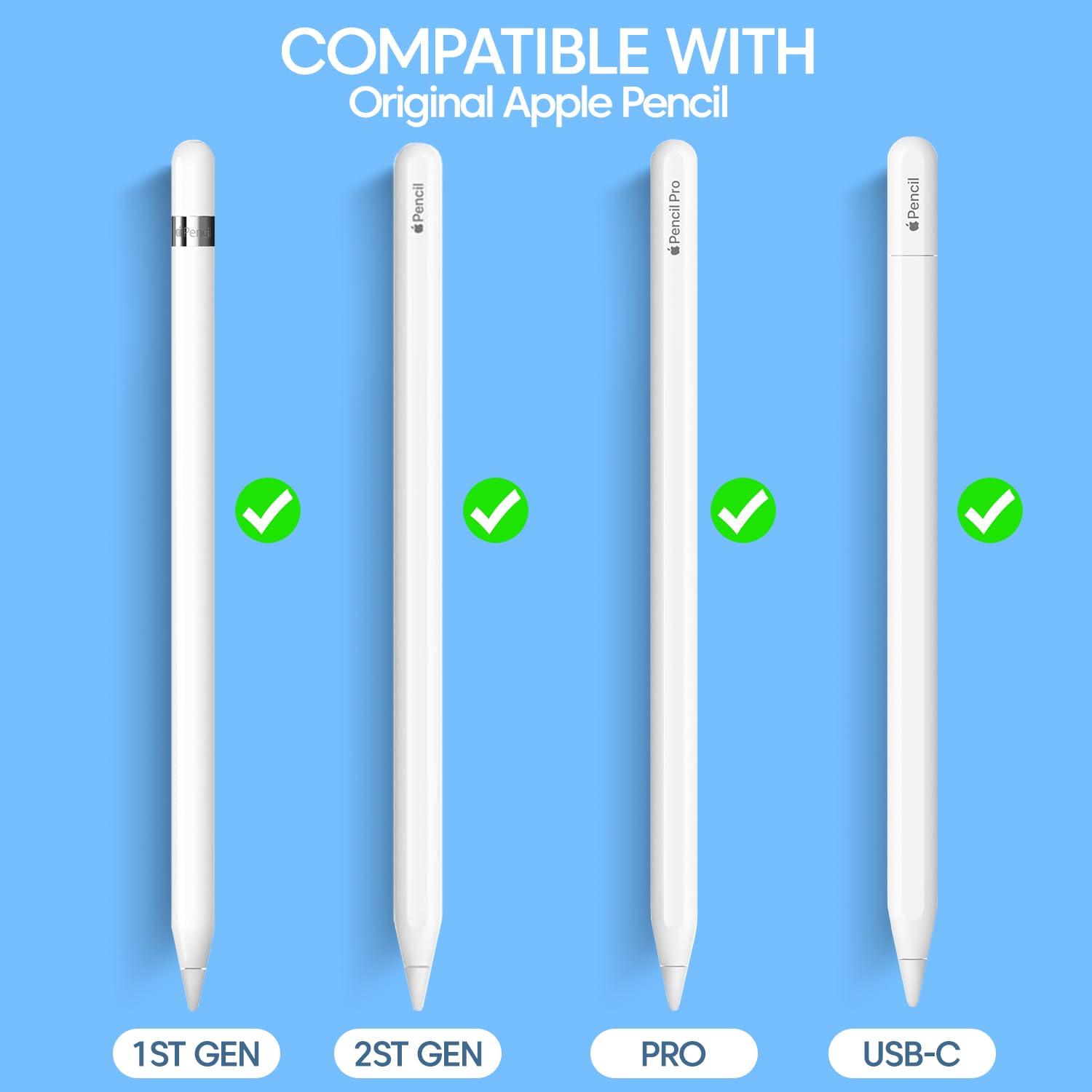 Stylus Pen Difference Between Apple Pencil 1st And 2nd Gen Does