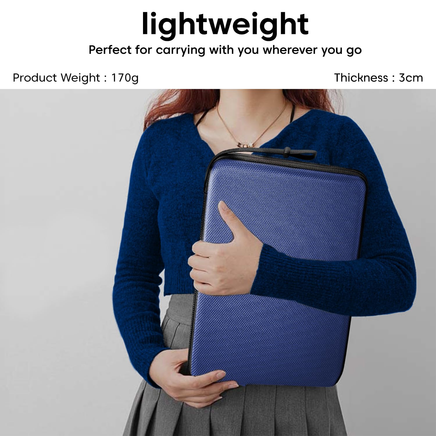 Sounce Hard Laptop Sleeve for MacBook 13-13.3 - 13.6-14 inch Laptop Sleeve Bag for MacBook Pro/Air M1 M2, Surface Laptop 3/2, Dell Inspiron 13/XPS 13, Shockproof & Water-Resistant