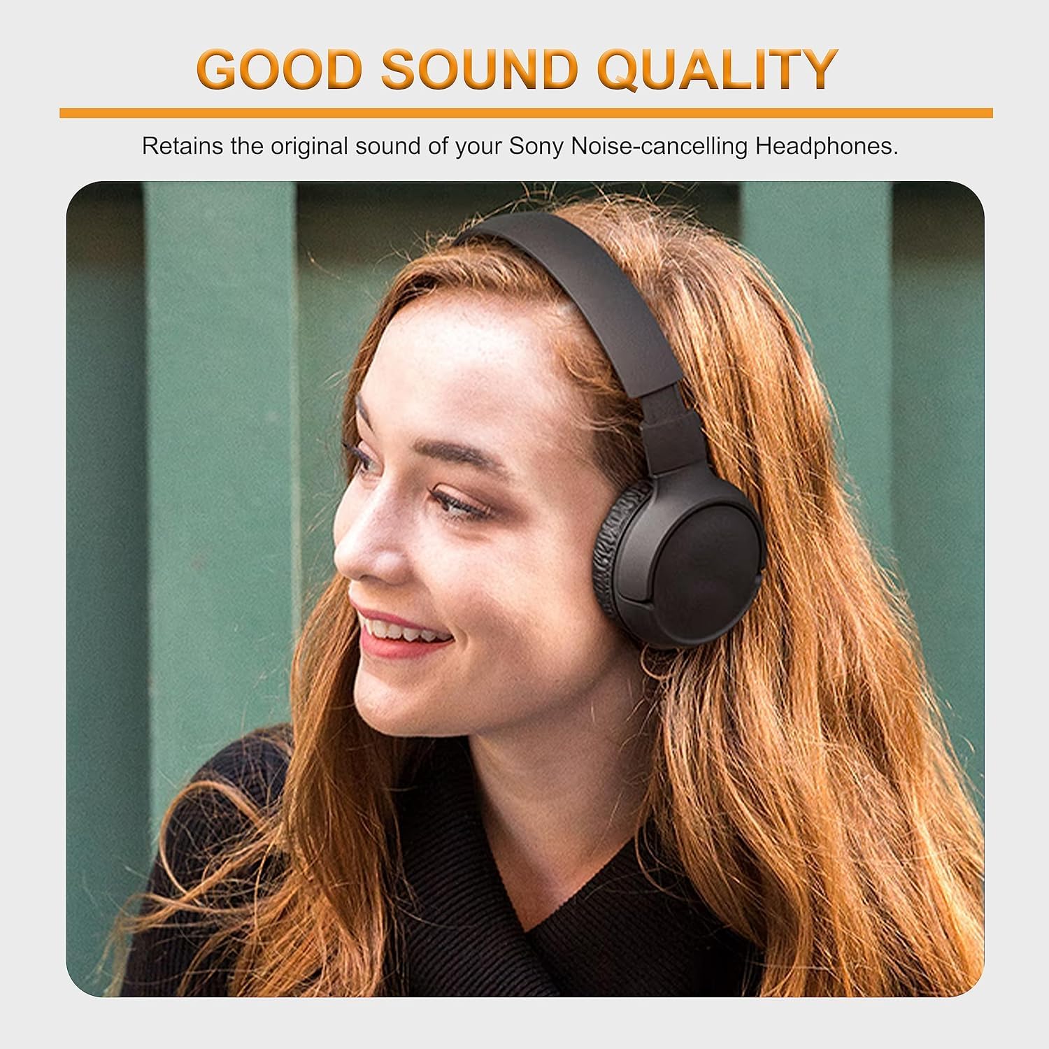 Sounce Replacement Ear Pads Compatible with JBL Tune 500BT / T500BT / T450BT Wireless Headphones, 1 Pair Replacement Earpads Headphones Replacement Headset Ear Cup Cushions