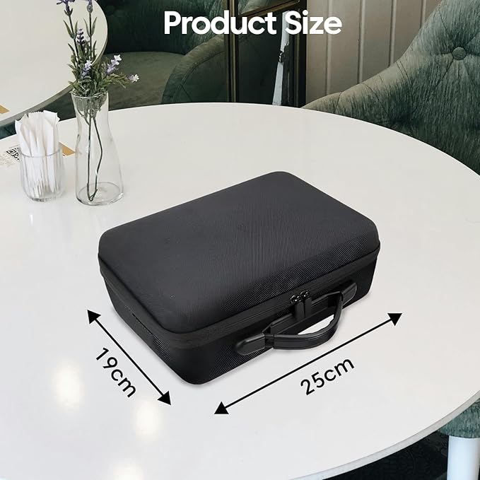 Sounce Premium Polyester Dual Controller Hard Carry Case for PS5, PS4, Xbox, and iPega Controllers