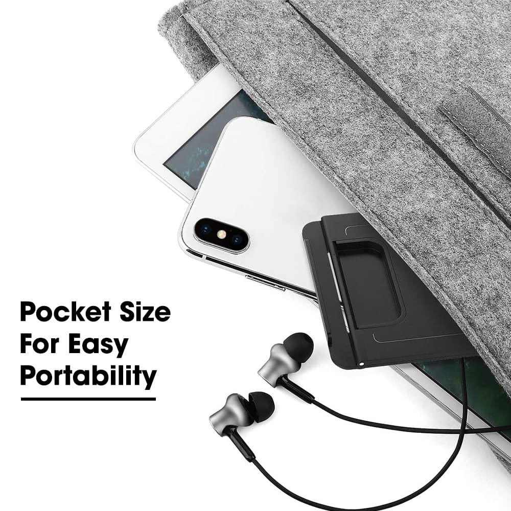 Sounce Indoor Entertainment & Watching a Movie Multi Angle Tablet/Mobile Stand. For iPhone, Android.Portable, Foldable Stand. Perfect for Bed, Office, Home, Gift and Desktop (Pack of 2) (Black - Cyan)