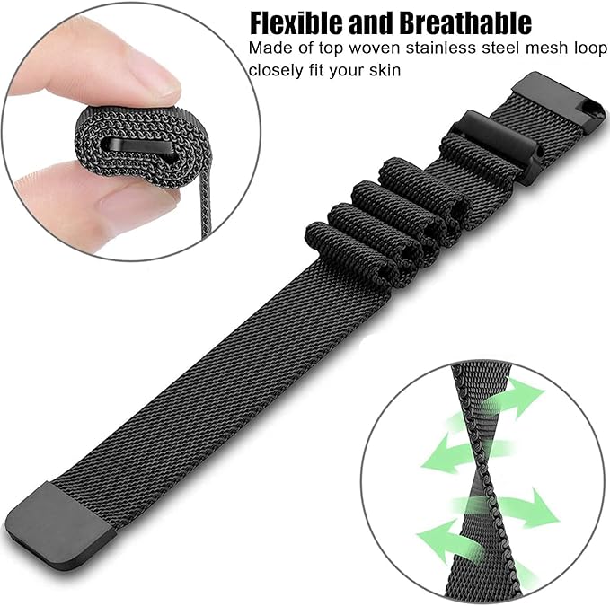 Sounce Silicone 22mm Replacement Band Strap with Metal Buckle Compatible with Fire-Boltt, Boat, Noise, Amazfit, beatXp & Other 22mm Watches