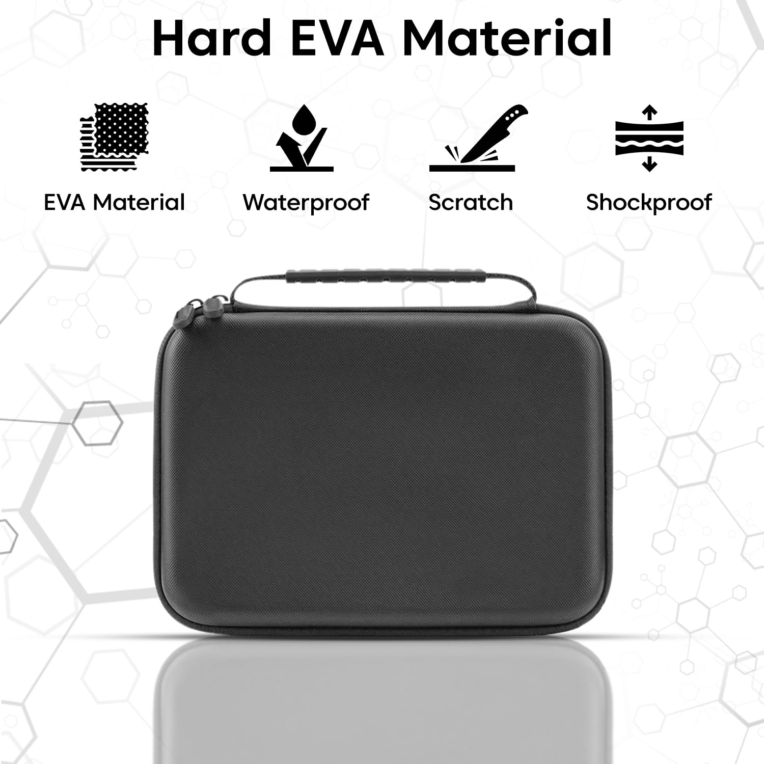 Sounce Action 3 Carrying Case for DJI OSMO Action 3/Action 4/5Pro Camera, Hard Shell Bag Storage Bag with Shoulder Strap Travel Case for DJI OSMO Action 3/4/5pro Camera