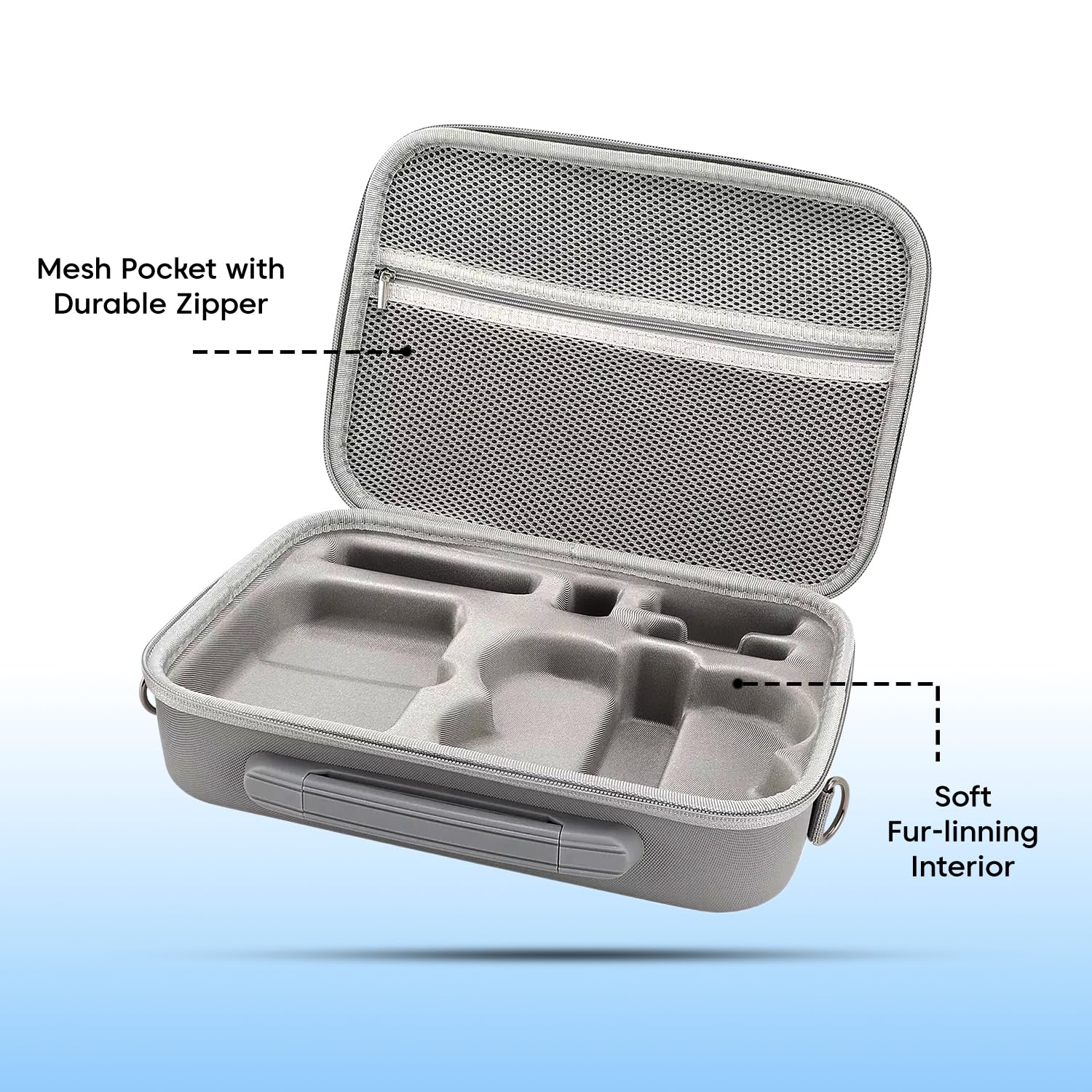 Sounce Carrying Case for DJI Neo, Neo Fly More Combo Accessories, Compatible with RC-N3 Remote Controller, Neo Intelligent Flight Battery, Charging Hub (Drone not Included)