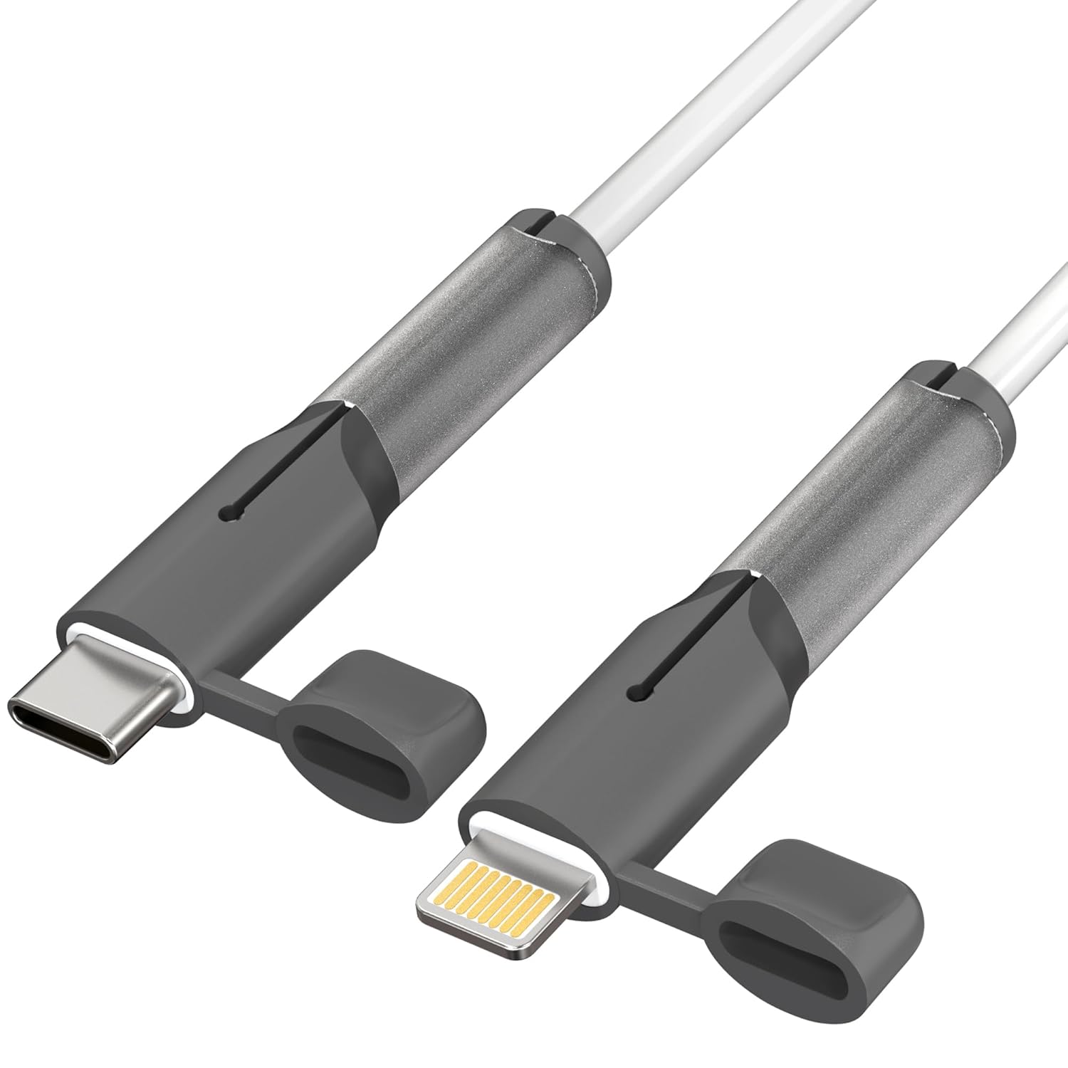 Cable End Protector for Apple Type-C to Type-C – Waterproof Silicone Cap & Anti-Bend Cable Saver | Sounce