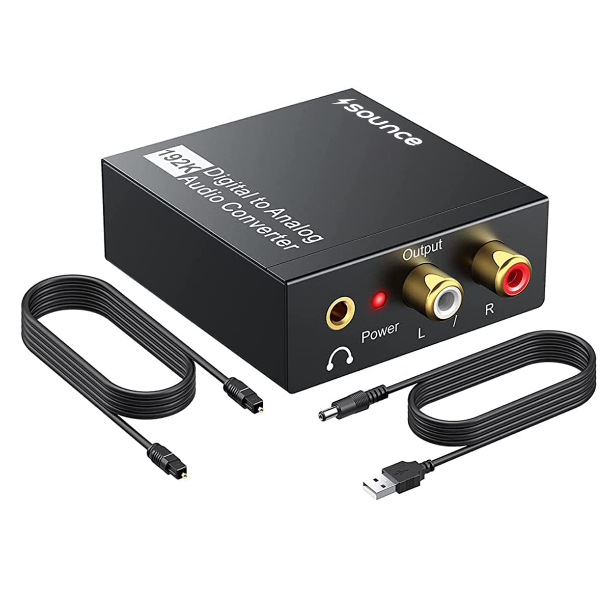 Sounce 192KHz DAC Audio Converter – Optical to Adapter