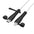 Sounce Cable End Protector Only Compatible with Apple Type-C to Type-C Lightning Charging Cable Dustproof, Waterproof, Anti-Break Silicone Protective Cap for iPhone Cable Plug – Black