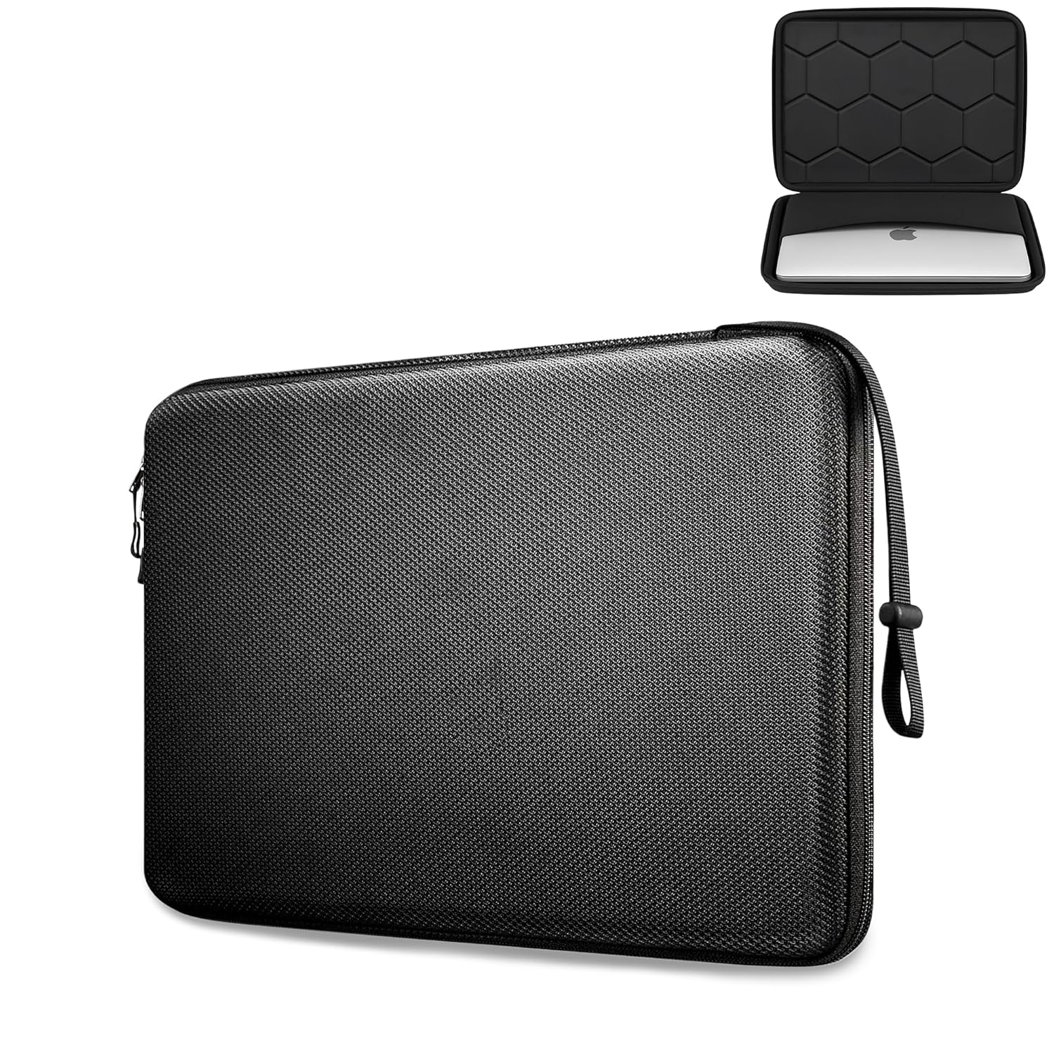 Sounce Hard Laptop Sleeve for 13–14 Inch Laptops – Slim Shockproof & Water-Resistant EVA Carrying Case for MacBook Pro/Air M1 M2, Surface Laptop 3/2, Dell XPS 13, Inspiron 13, Lenovo, Asus, HP & More