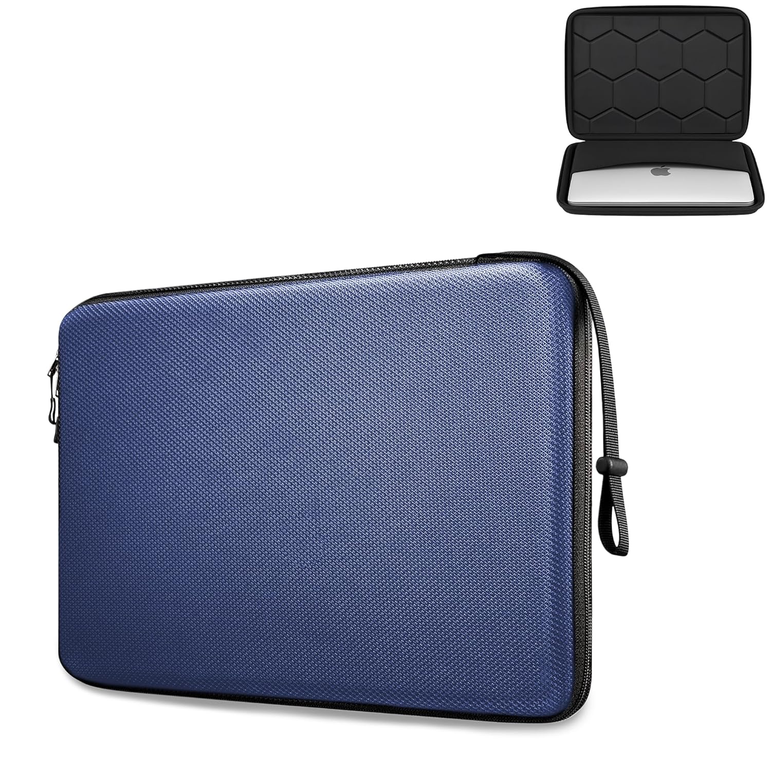 Sounce Hard Laptop Sleeve for MacBook 13-13.3 - 13.6-14 inch Laptop Sleeve Bag for MacBook Pro/Air M1 M2, Surface Laptop 3/2, Dell Inspiron 13/XPS 13, Shockproof & Water-Resistant