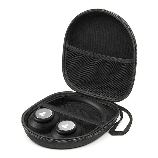 Sounce Headphone Case for Boat Rockerz 450, 480, 480 w/RGB, 450 Pro, 425, 410, 370, ZEBRONICS Thunder, Sony WH-CH520, MDR-ZX310AP, JBL Tune 510BT Hard EVA Shell Travel Pouch (Black)