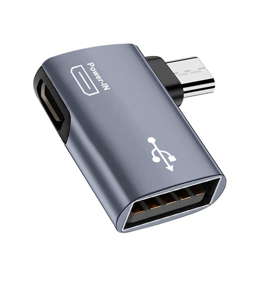 Sounce Micro to USB OTG Adapter for Fire TV Stick 4K, Keyboard, U Disk, Ethernet Adapter, Mouse USB OTG Adapter for Android Phone Tablet and More Host Devices