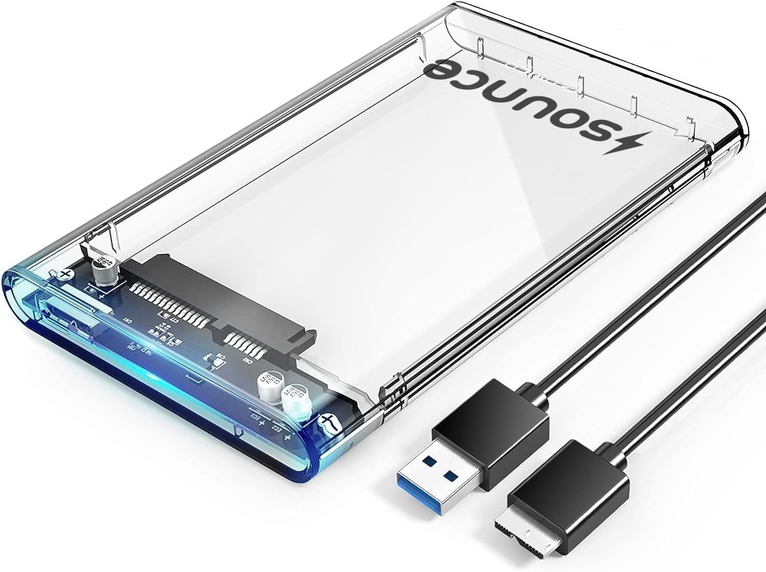 Sounce USB SSD Enclosure – Tool-Free, 4TB, 5Gbps Speed