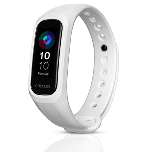 Sounce White Adjustable Band Strap Compatible for Oneplus Smart Band & Oppo Smart Band
