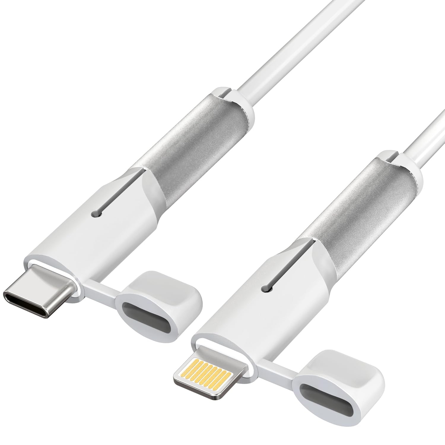 Cable End Protector for Apple Type-C to Type-C – Waterproof Silicone Cap & Anti-Bend Cable Saver | Sounce