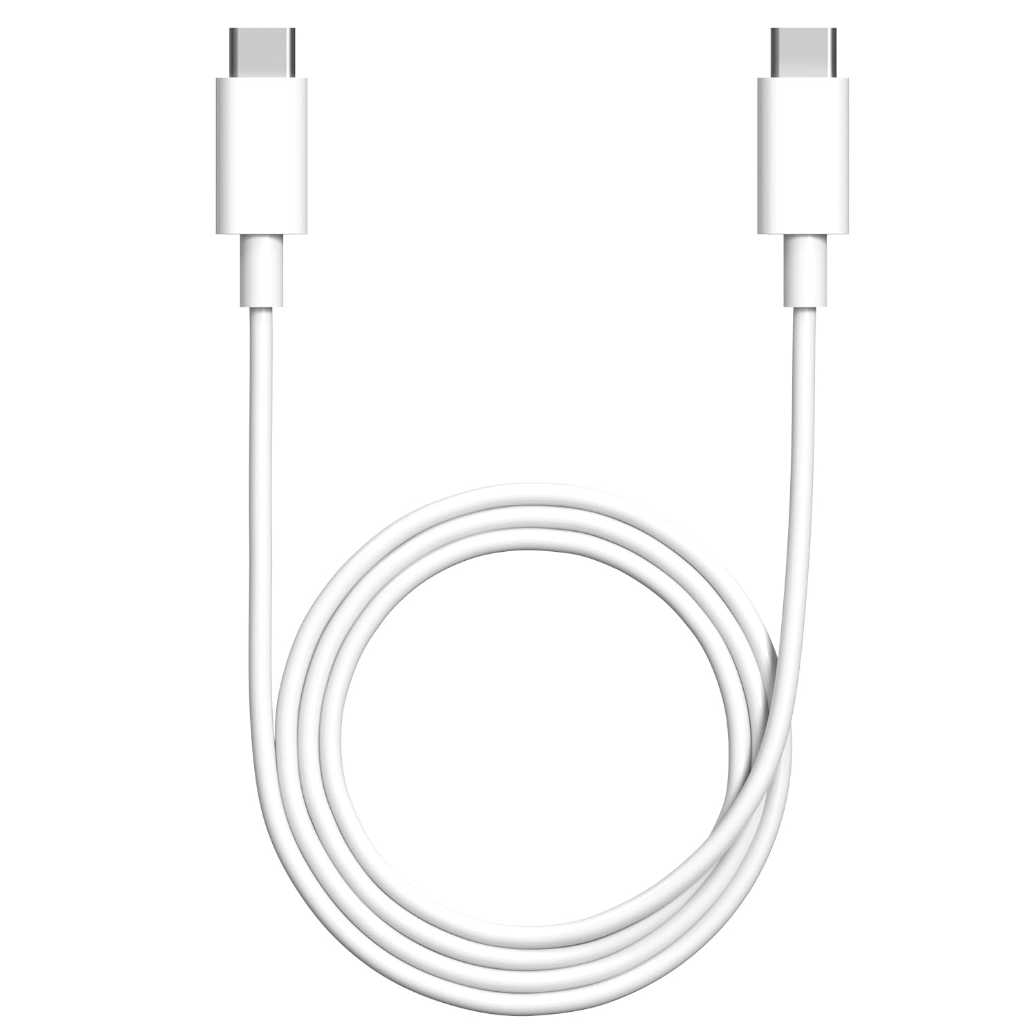 Xiaomi Mi Type C to Type C 60W HyperCharge Cable 3A Fast Charging Cable, Up to 480 Mbps High-Speed Data Transfer & Sync Cord Compatible With All Xiaomi Smartphones and Devices, White (1 Meter)
