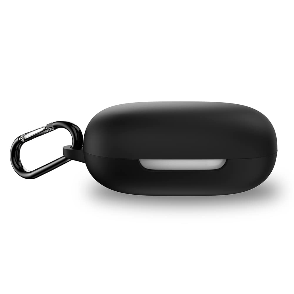 Sounce Anti Fall Dust Protection Case Cover Compatible for Oppo Enco Buds Headphones case Silicone Headset case with Keychain (Case Cover only)