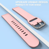 Sounce Silicone 19mm Replacement Band Strap with Metal Buckle Compatible with Noise Colorfit Pro 2, Pulse, Boat Storm Smart Watch & All Watches